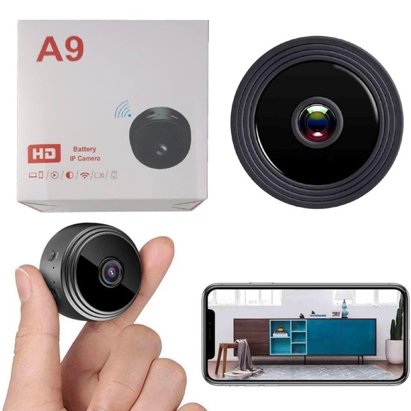 Mini Wireless Hidden Camera WiFi IP Home Security DVR Night Vision HD USB 1080P - Picture 1 of 12